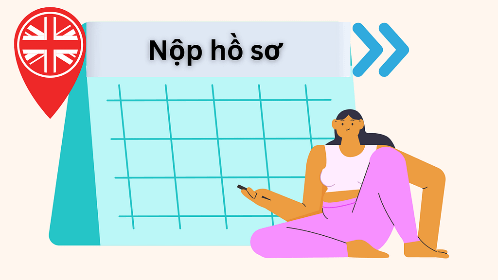 nộp hồ sơ xin visa Anh tại VFS