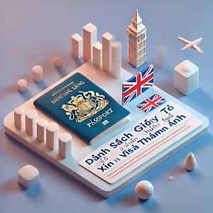giấy tờ cần chuẩn bị xin visa Thăm thân Anh